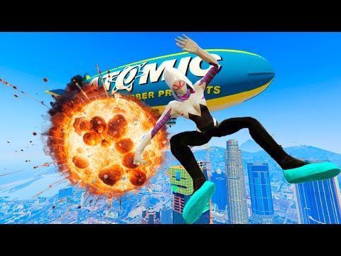 GTA 5 Ragdolls And Crazy Falls / Gwen Stacy Most EPIC Ragdolls