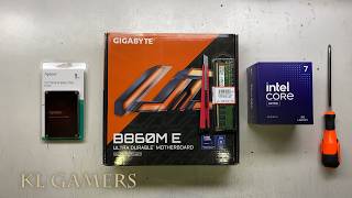 intel Core Ultra 7 265 GIGABYTE B860M E Apacer SATA SSD Simple 2025 Desktop PC Build