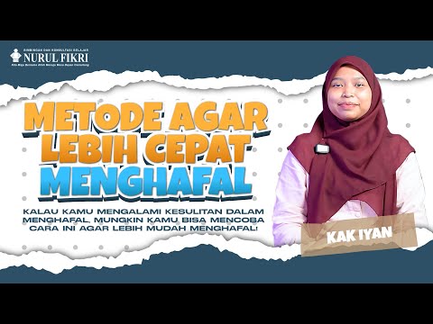 METODE MENGHAFAL CEPAT DAN MUDAH BUAT KAMU YANG SULIT MENGHAFAL
