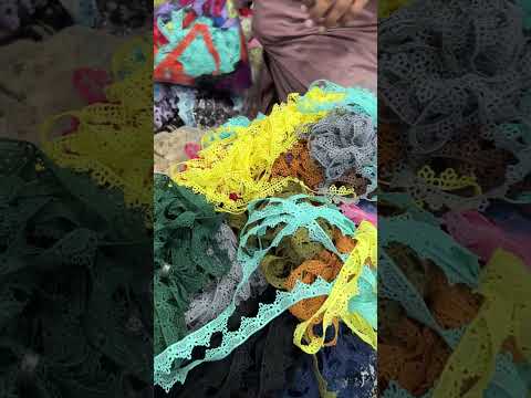 Imported Lace & Piping