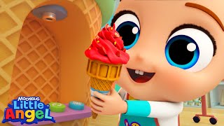 A Minha Máquina de Sorvete Mágica | Little Angel Brasil | Músicas Infantis em Português