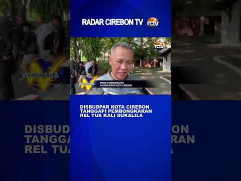 Disbudpar Kota Cirebon Tanggapi Pembongkaran Rel Tua Kali Sukalila