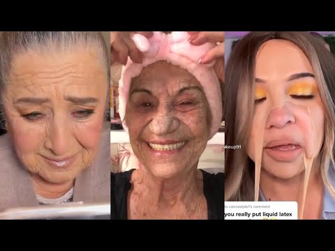 Senhora de 70 anos CHORA POR CAUSA DE MAQUIAGEM - O Poder da Maquiagem #makeup #make