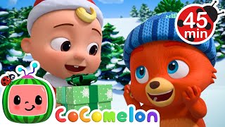 Bells on the Sleigh 🛷 | CoComelon Animal Time | Animals for Kids