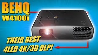 GREAT! Benq W4100i 4LED DLP 4K / 3D Home Theater Projector
