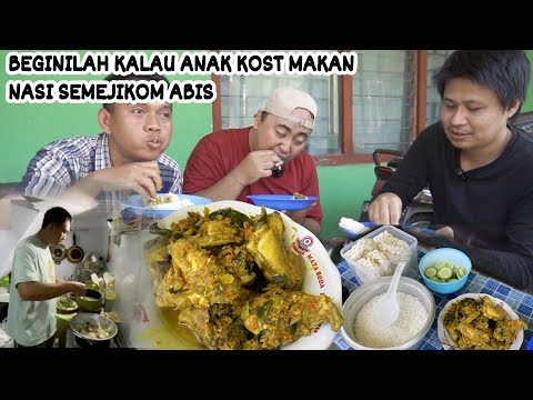 MASAKIN RICA RICA AYAM PEDAS BUAT TEMEN TEMEN KOST BELUM MAKAN 2 HARI NASI SEMEJIKOM ABISS !!