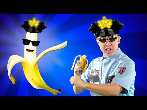 Police Banana Song | Lights Kids Songs