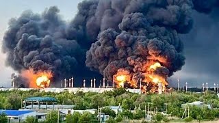 AFTER THE MEETING TRUMP-PUTIN UKRAINIAN DRONES ATTACKED AZOT CHEMICAL PLANT IN STAVROPOL KRAI | 2025