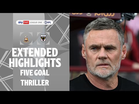 FIVE GOAL THRILLER! | Bradford City v AFC Wimbledon extended highlights