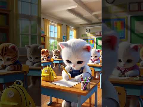 🐭🍦the cat vomited uncontrollably after eating the ice cream given by the mouse💥#ai #catshorts
