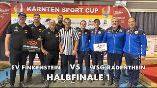 Stocksport - Kärnten Sport Cup 2025 Halbfinale 1 - EV Finkenstein VS WSG Radenthein