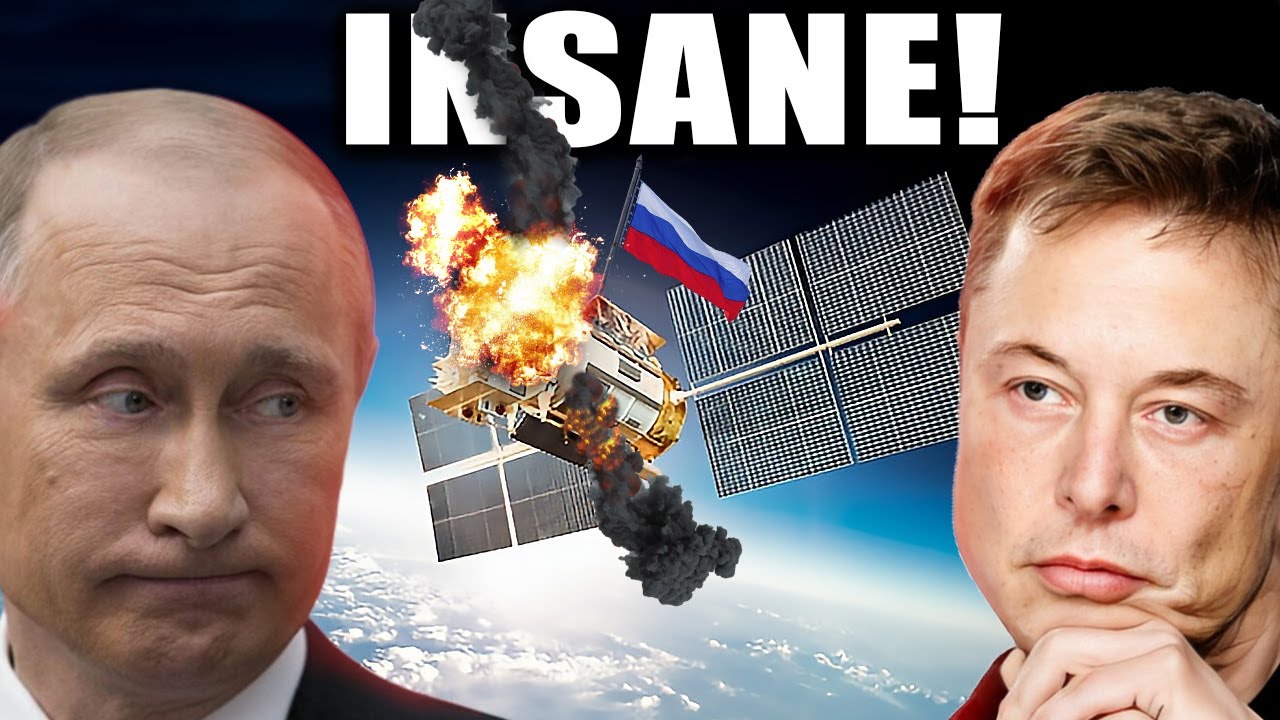 “I Destroyed All Russian Satellites” – Elon Musk HUMILIATED Putin