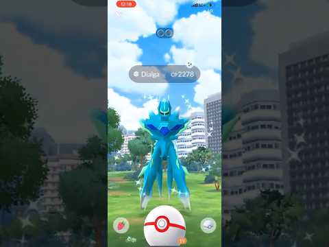 ポケモンGOで伝説のディアルガを捕まえる方法とシャイニースターの撮影ポイント サムネイル