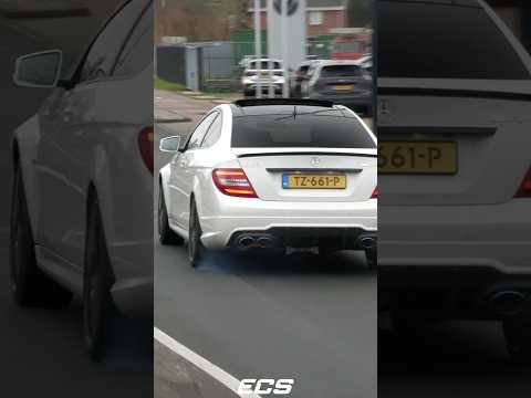 LOUD Mercedes C63 AMG Coupe with iPE Exhaust!