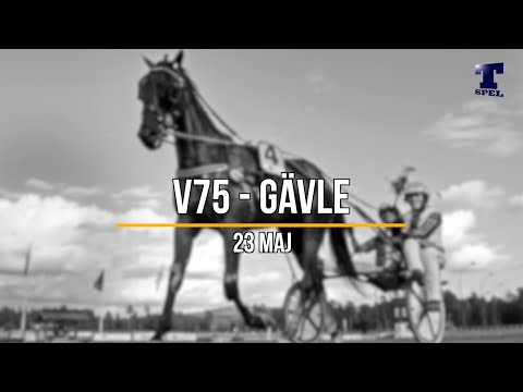 V75 tips Gävle - Tre S 23 maj 2020