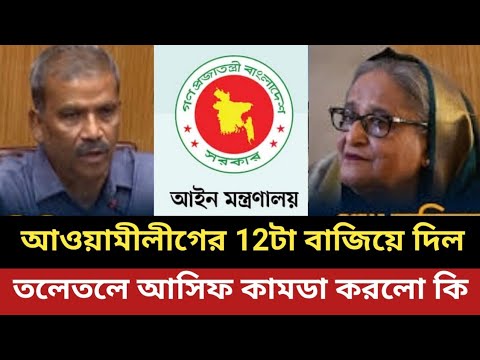 আওয়ামীলীগকে খেয়ে দিল আসিফ নজরুল || তলেতলে কাম সাইরা দিছে