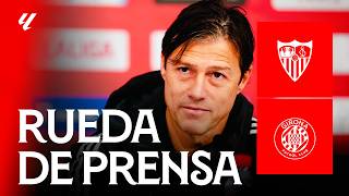 Rueda de prensa de Matías Almeyda previa al #SevillaGirona