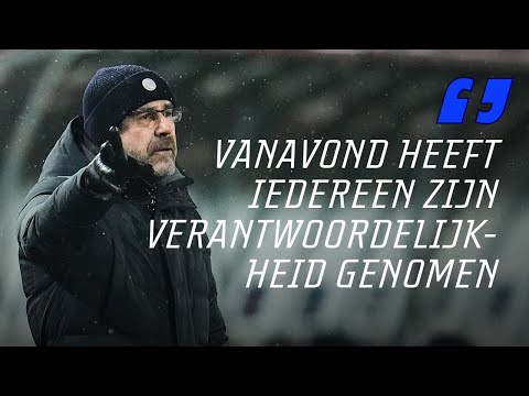 INTERVIEWS | Peter Bosz: 'We speelden met veel lef' 🔥