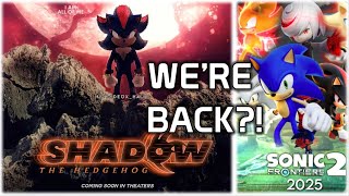 Sonic Frontiers 2 Trailer COMING This Year? Shadow Movie GREENLIT, Upcoming Remaster/Remake & MORE?!