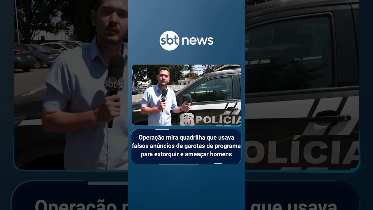 Operação mira bando que usava falsos anúncios de garotas de programa para extorquir e ameaçar homens