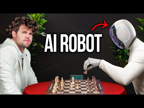 Can Magnus Carlsen Beat a Real-Life Chess Robot?