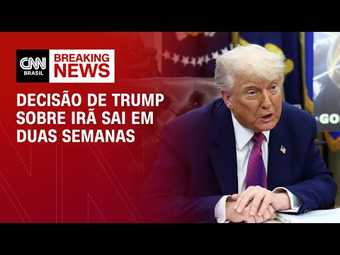 ​Trump decidirá se EUA entrarão no conflito em duas semanas, diz Casa Branca | BASTIDORES CNN