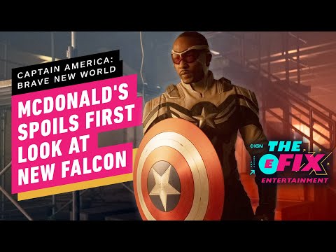 McDonald's Spoils First Look at Captain America 4's New Falcon - IGN The Fix: Entertainment