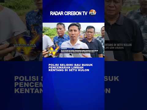 Polisi Selidiki Bau Busuk Pencemaran Limbah Kentang di Setu Kulon