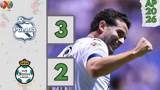 Puebla Vs. Santos Laguna | Highlights | Liga Mx Clausura 2026 Jornada 5