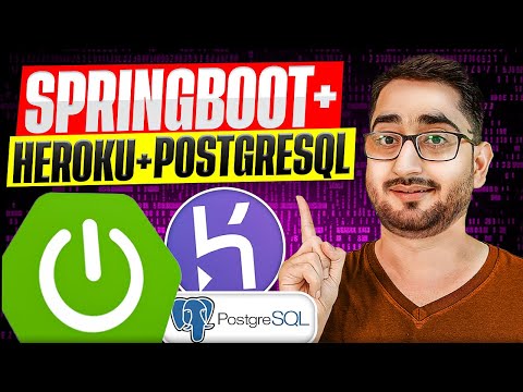 Deploy Java Spring Boot App With Database on Heroku | Spring Boot Deployment