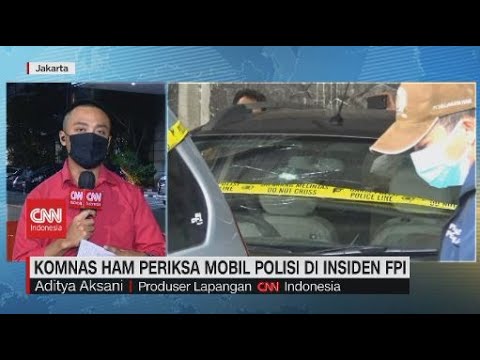 Komnas HAM Periksa Mobil Polisi di Insiden FPI