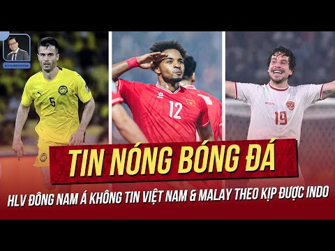 Tin nóng 2/7: HLV ĐNÁ không tin Việt Nam & Malay theo kịp được Indo; Phản ứng lạ của sao Brazil