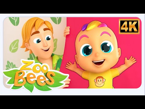 Cucú Acá Estoy! 🙈🎶 | Canción Infantil Divertida para Bebés y Niños Pequeños