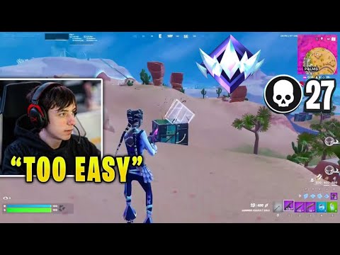 Peterbot proves that he is a king of Solo Rank in Fortnite Reload (27 kills)