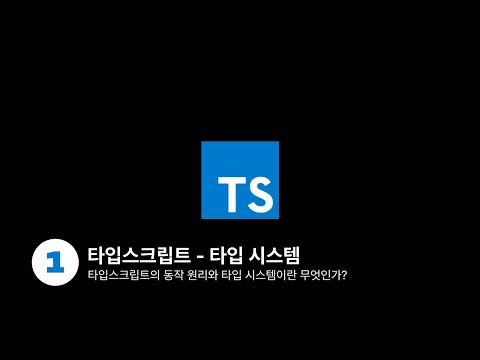 타입스크립트 - 타입 시스템