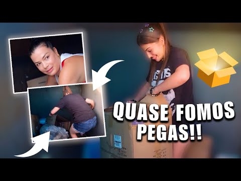 QUASE FOMOS PEGAS NO LIXO! 😱 E AINDA TEVE ALMOÇO DELÍCIA 🍽