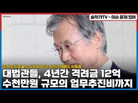 심야·공휴일에도 수천만원 업무추진비를 썼는데..겨우 주의 <strong>조치</strong>? 심지어 예산 안 남기려 PC 6천131대 비품등도 비축중