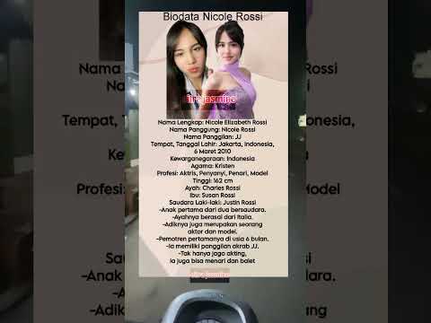 Biodata menarik Nicole Rossi