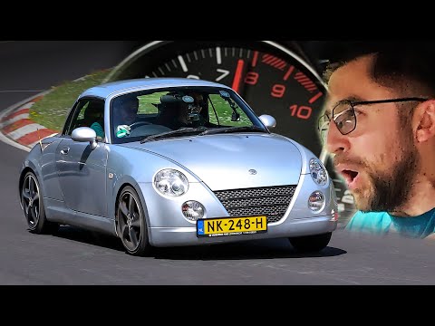 MONSTROUS Daihatsu Copen Attacking The Nürburgring!