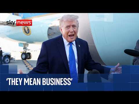 President Trump claims 'very good chance' of deal with Iran to end war