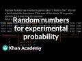 Dice Roll Experiments and Probabilities