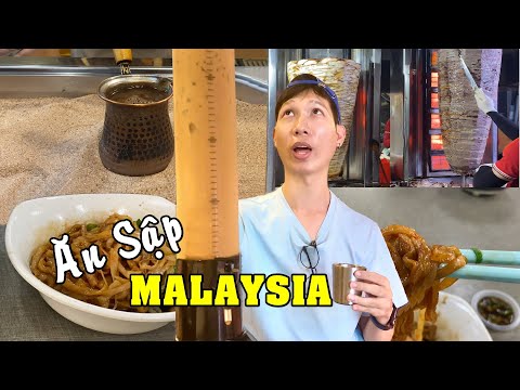 🇲🇾 No căng với ly Trà sữa lớn nhất Mã Lai hơn 3 lít! | Thương Team Lâm Vlog Ăn Sập Malaysia #3