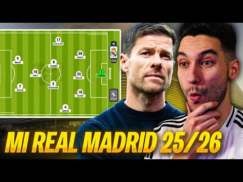 🤯Así SERÍA Mi REAL MADRID 25/26 | ByDiegoX10