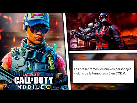 FILTRADOS!! PERSONAJES y SKINS de TEMPORADA 2 en COD MOBILE | Lobo Jz