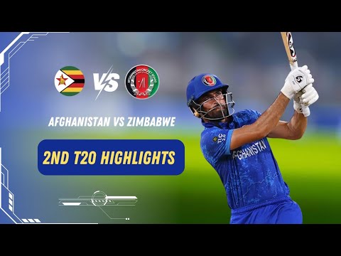 Afghanistan vs Zimbabwe 2nd T20 2025 Full Highlights | Afg vs Zim