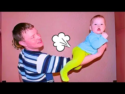 Cutest Baby & Dad Fails Ever! - Try Not To Laugh
