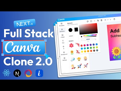 🎨 Build a Full Stack Canva Clone 2.0 with Next.js, React & Convex, ImageKit