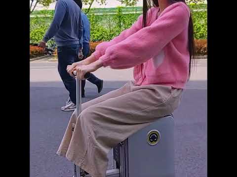 Airwheel Intelligent Life-Glide Through Your Journey with Airwheel electric smart suitcase scooter