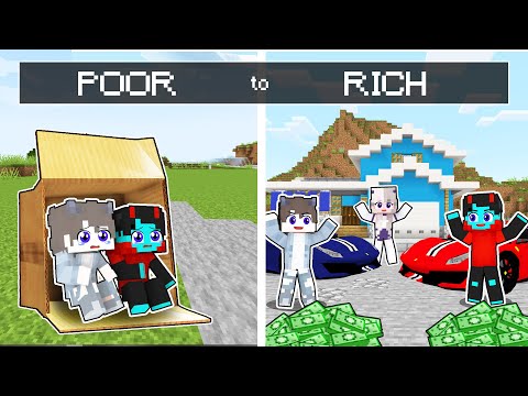 From POOR to RICH Story! | Minecraft