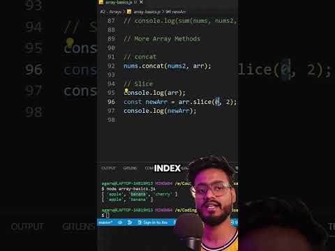 Slice in Javascript ( Interview Question )